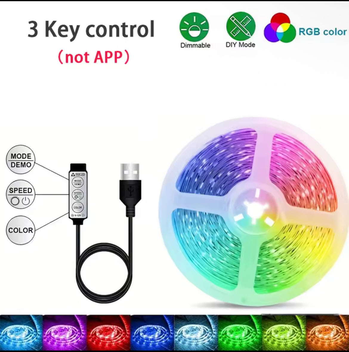 RGB LED Strip Lights