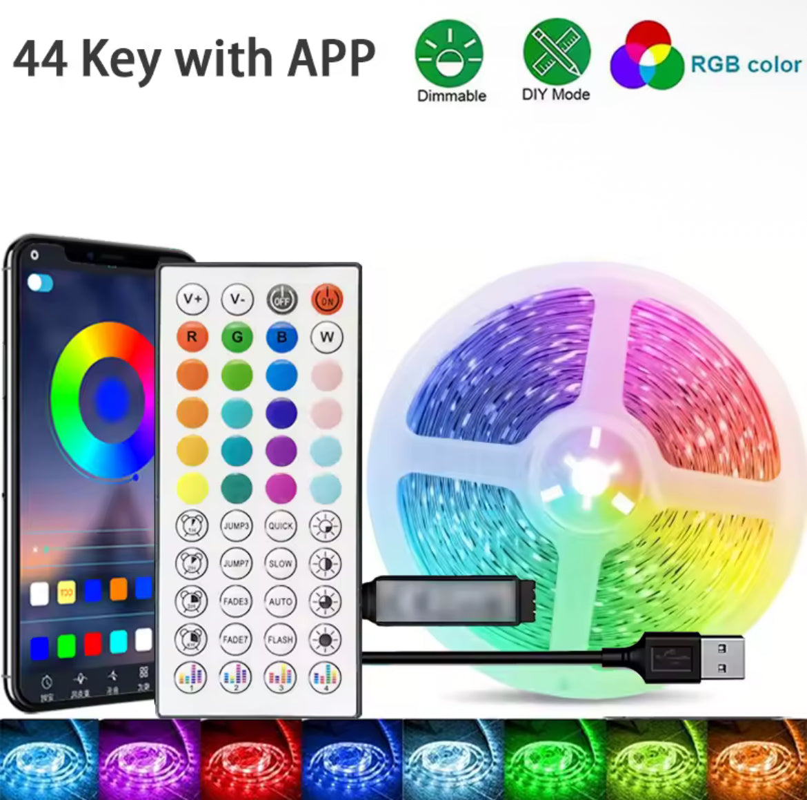 RGB LED Strip Lights