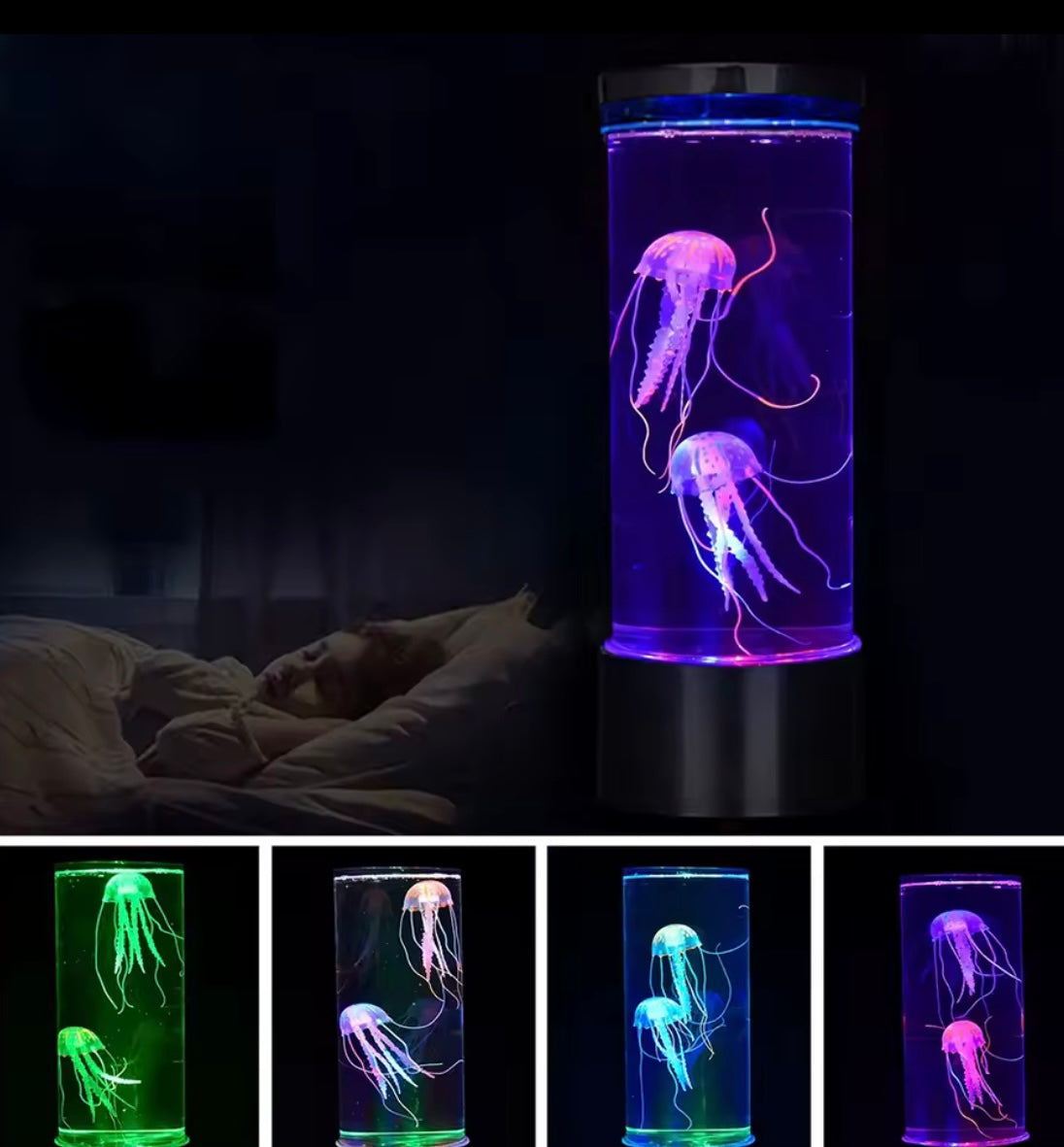 JellyGlow RGB Jellyfish Lamp