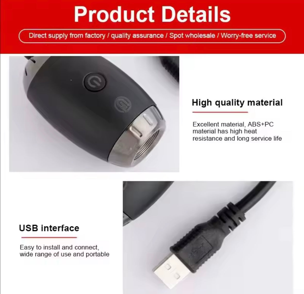 GalaxyGlow USB Star Projector