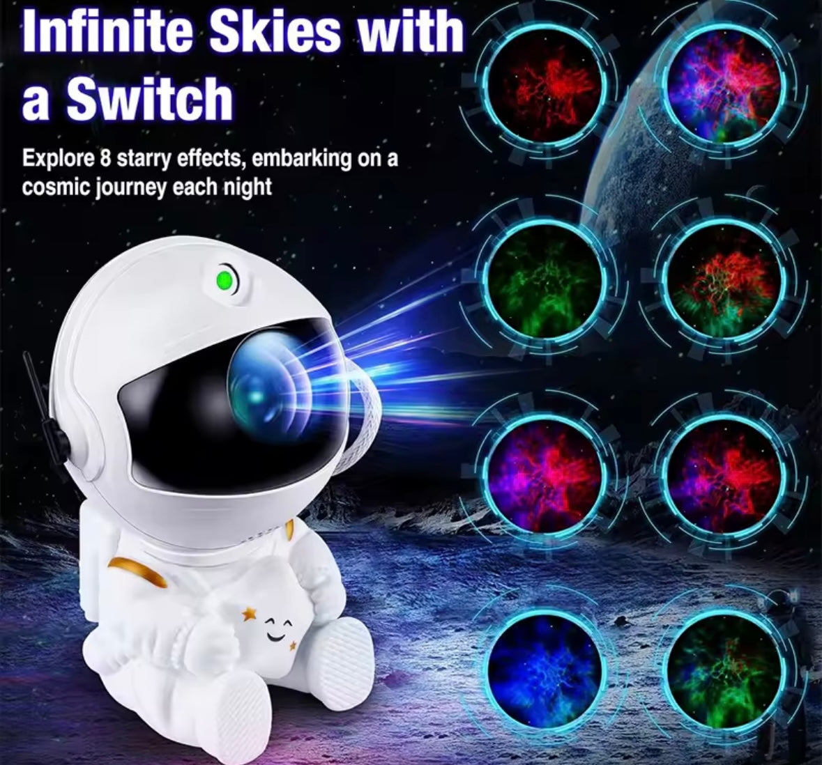 AstroBeat Galaxy Projector