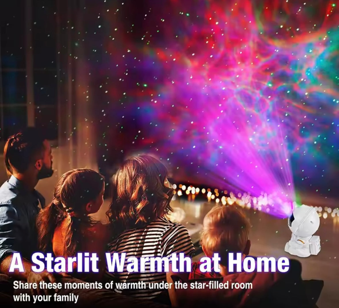 AstroBeat Galaxy Projector