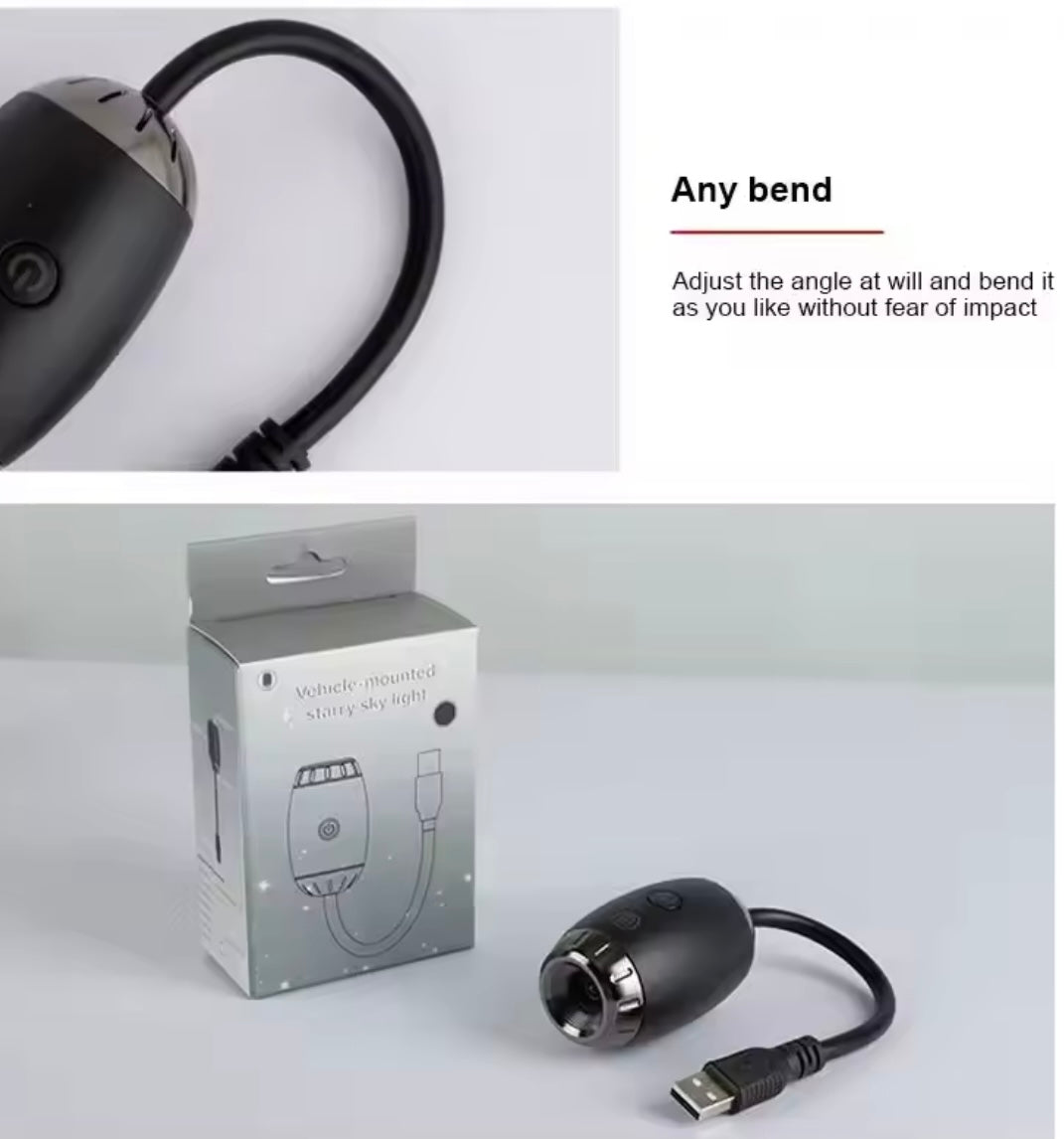 GalaxyGlow USB Star Projector