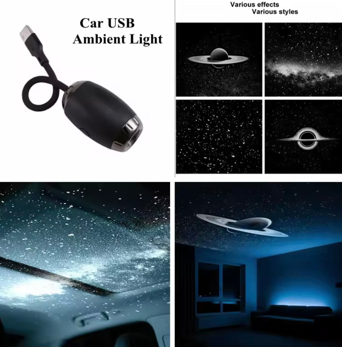 GalaxyGlow USB Star Projector