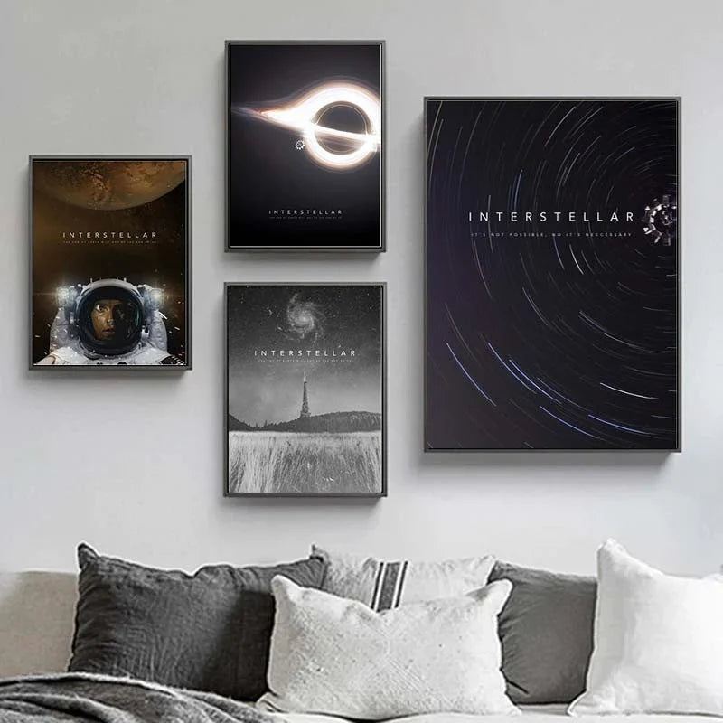Interstellar Astronaut Wall Poster