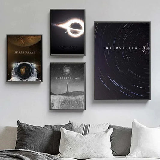 Interstellar Astronaut Wall Poster