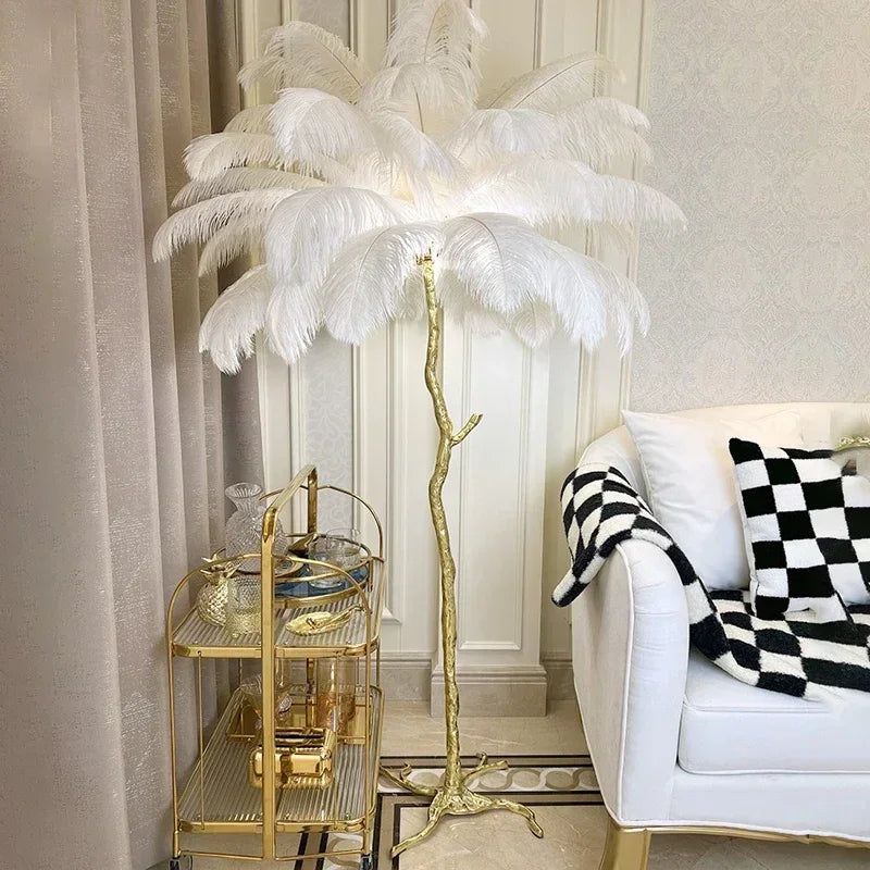 FeatherLuxe Floor Lamp