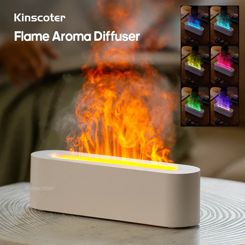 FlameMist Aromatherapy Diffuser & Humidifier