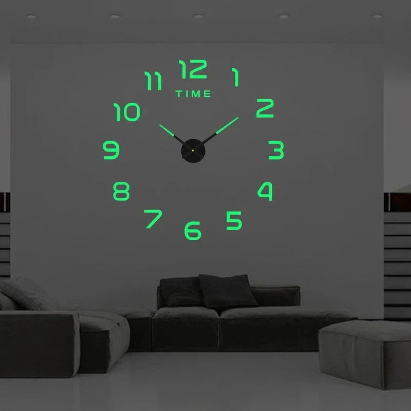 MirrorTime 3D Acrylic Wall Clock