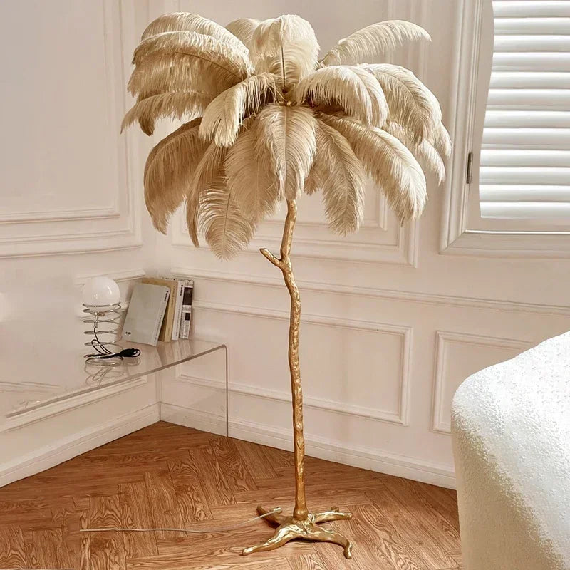 FeatherLuxe Floor Lamp