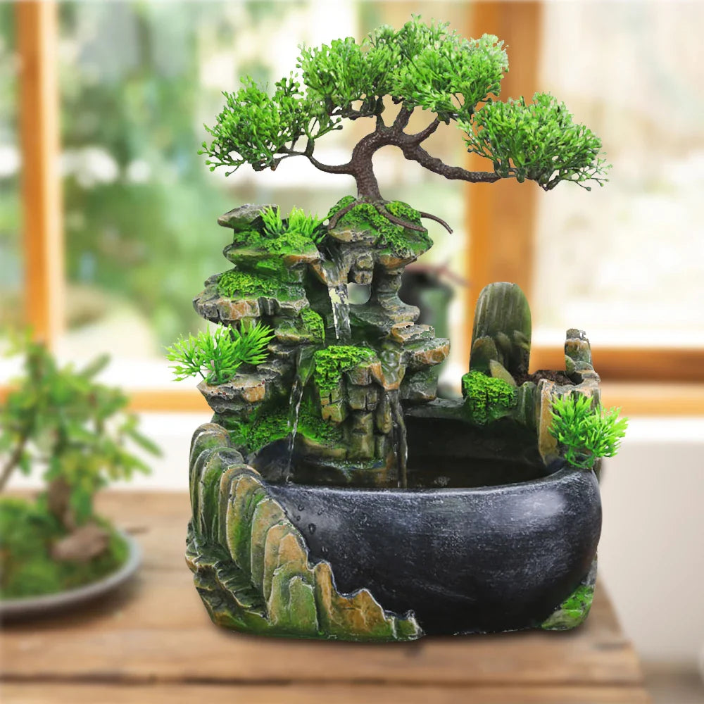 OrnaFlow Desktop Waterfall Fountain