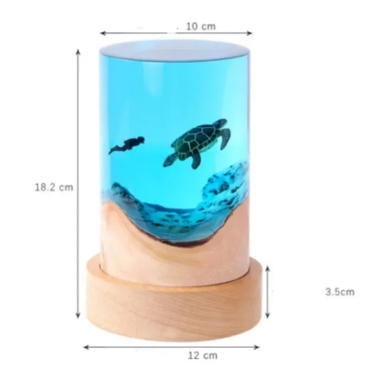 TurtleGlow Desk Night Lamp