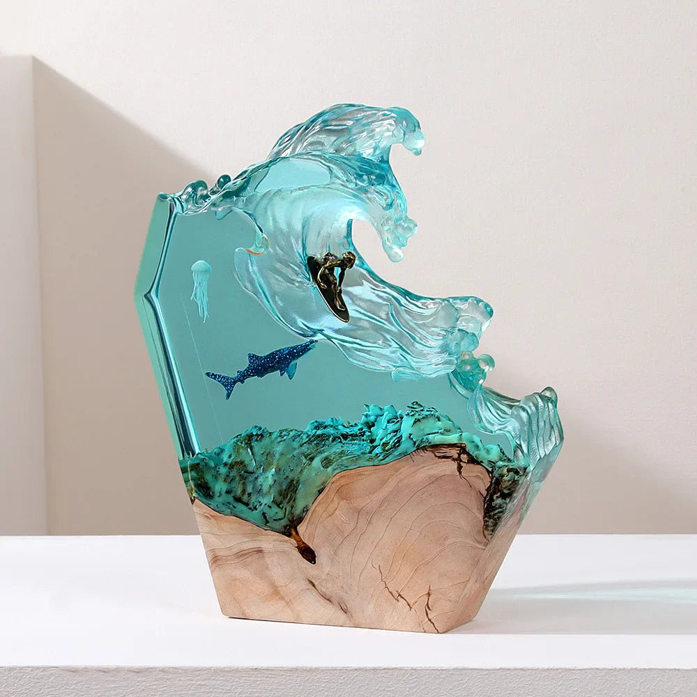 SurfGlow LED Ocean Lamp