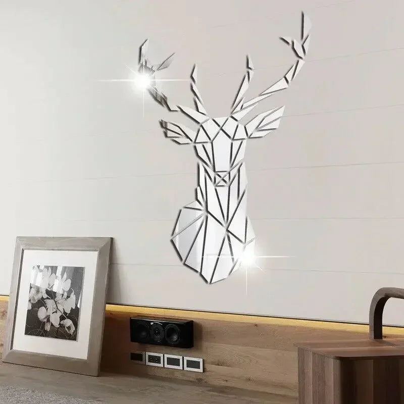 ReindeerGlow Mirror Art