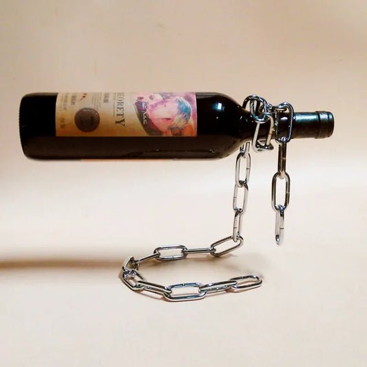 Elegant Chain Wine Rack