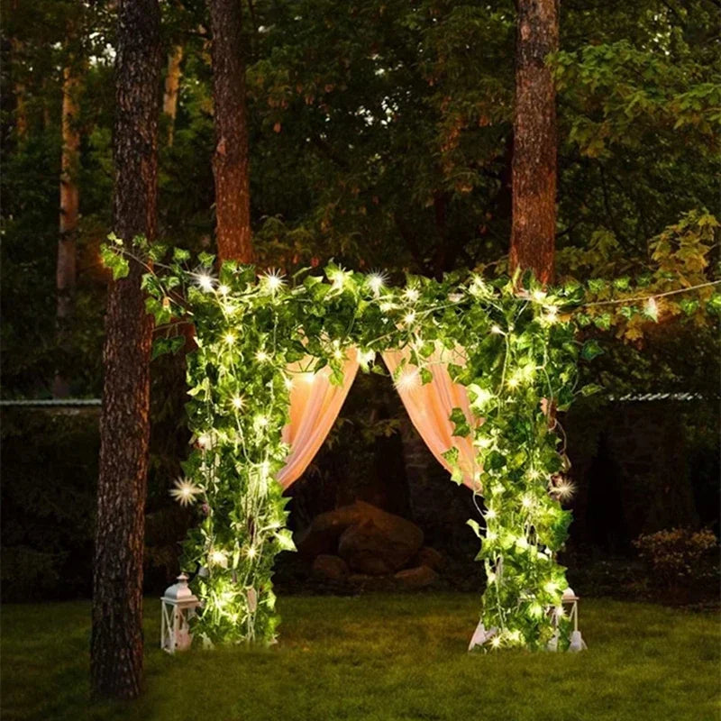 LumiVine LED Leaf Garland 3m