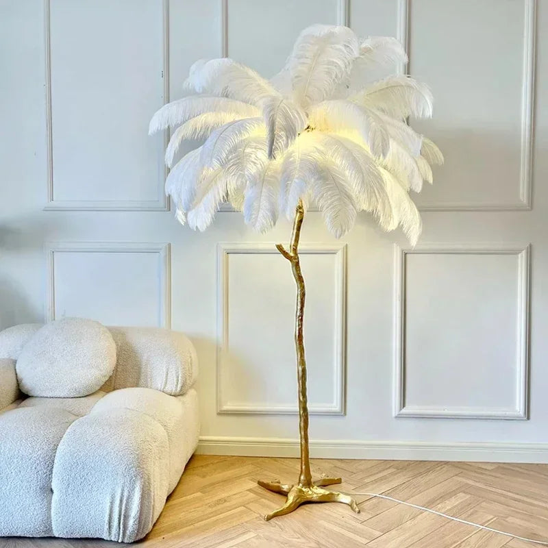 FeatherLuxe Floor Lamp