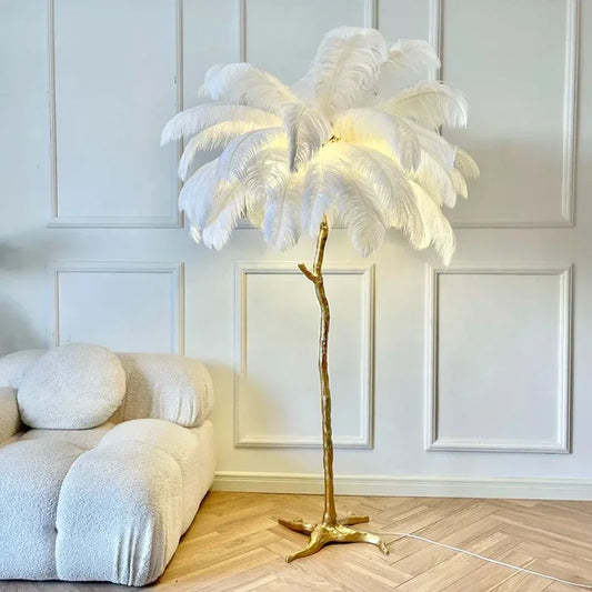 FeatherLuxe Floor Lamp