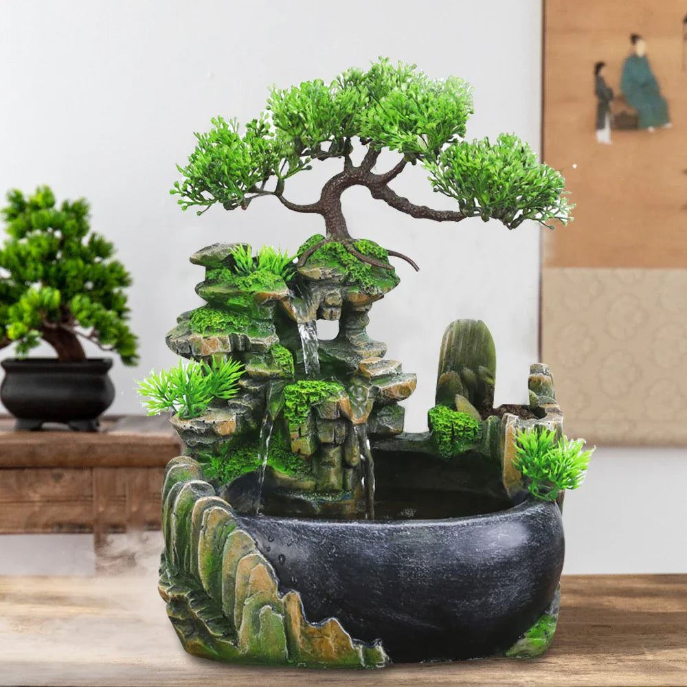 OrnaFlow Desktop Waterfall Fountain