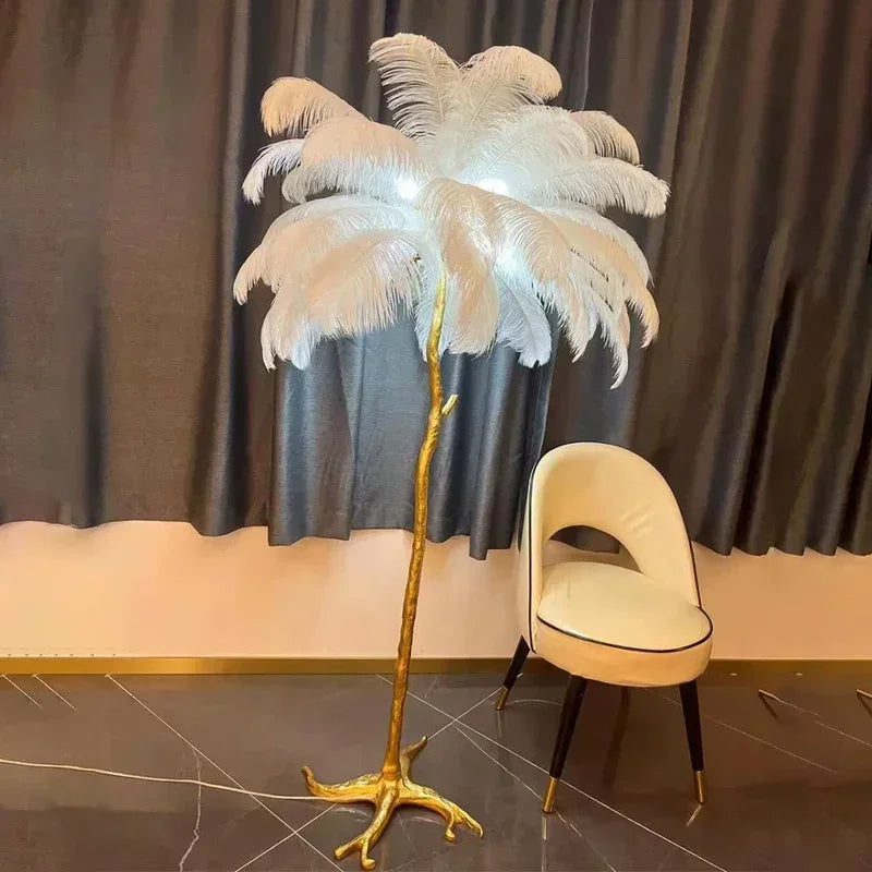 FeatherLuxe Floor Lamp