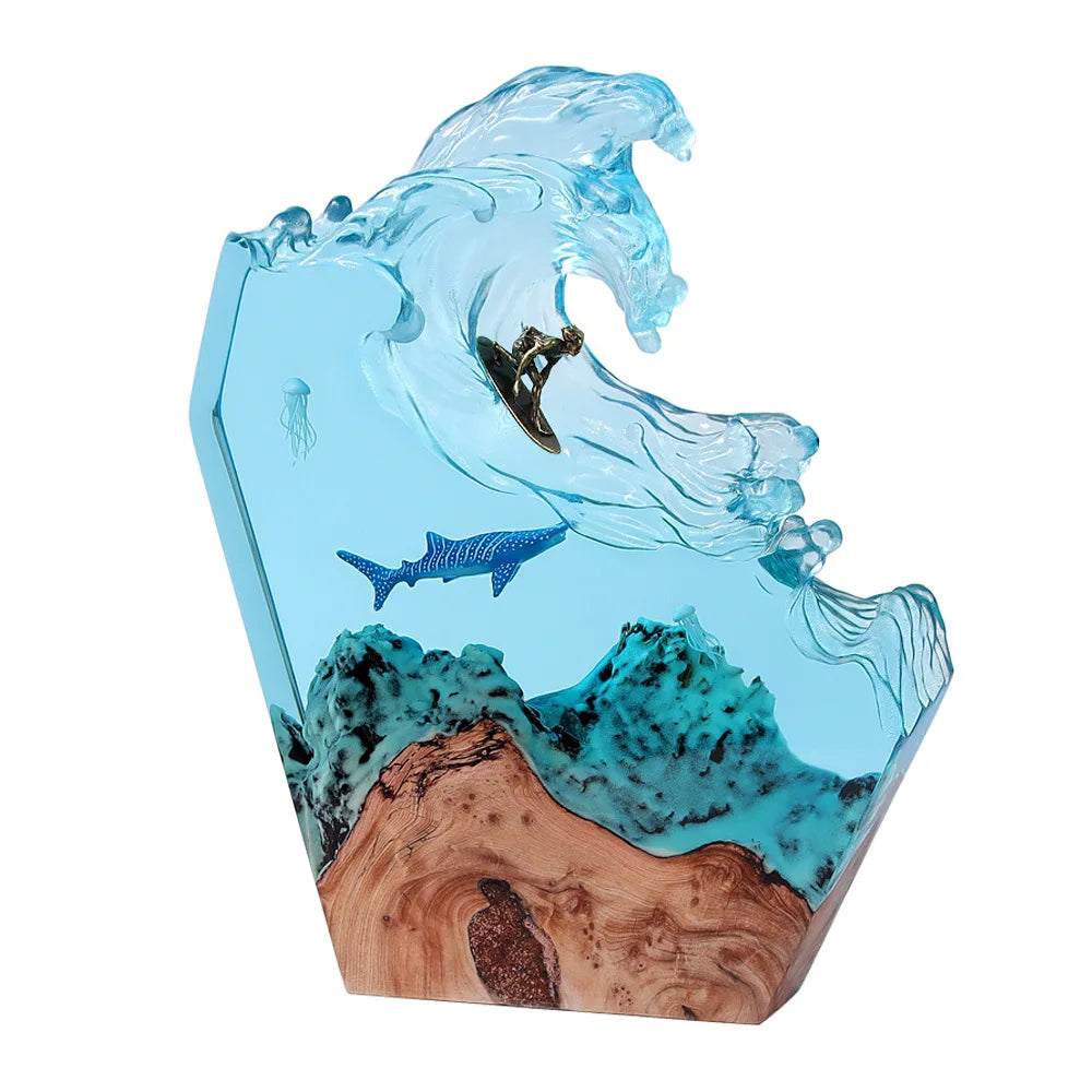 SurfGlow LED Ocean Lamp