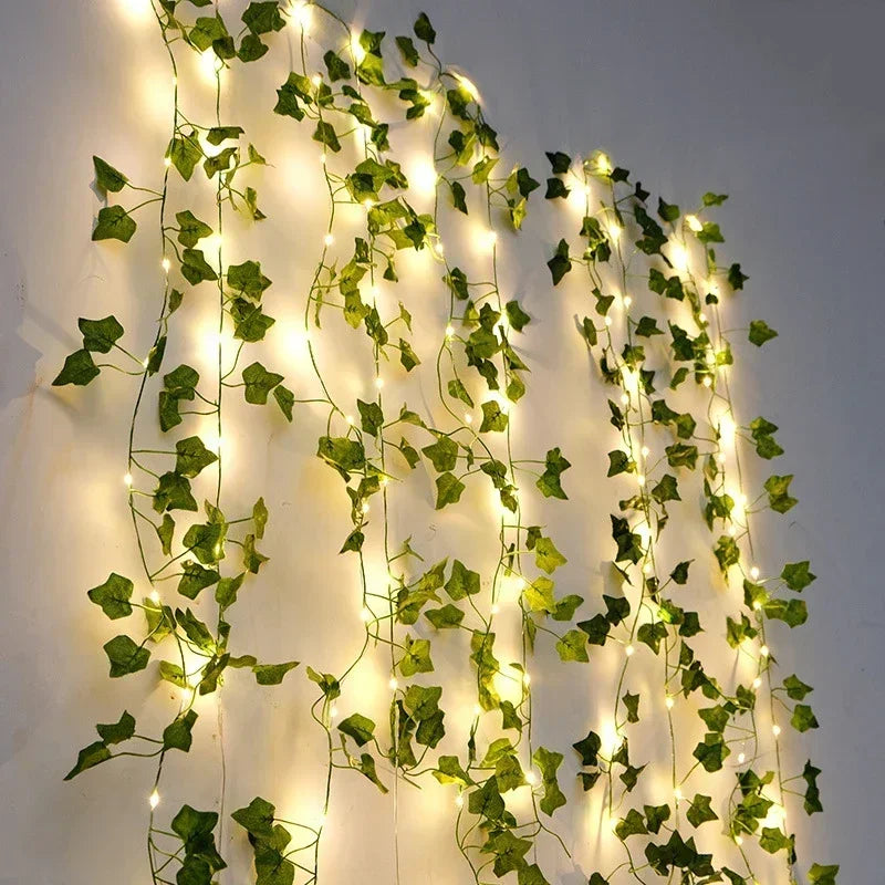 LumiVine LED Leaf Garland 3m