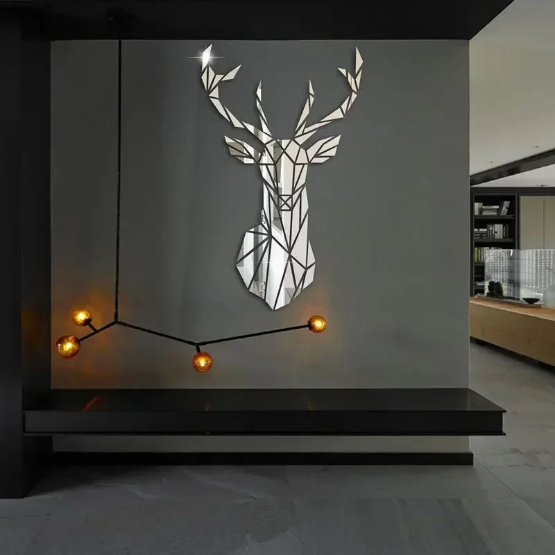 ReindeerGlow Mirror Art
