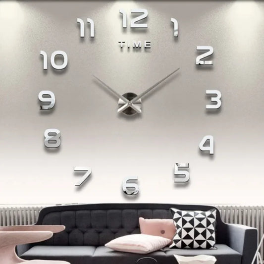 MirrorTime 3D Acrylic Wall Clock