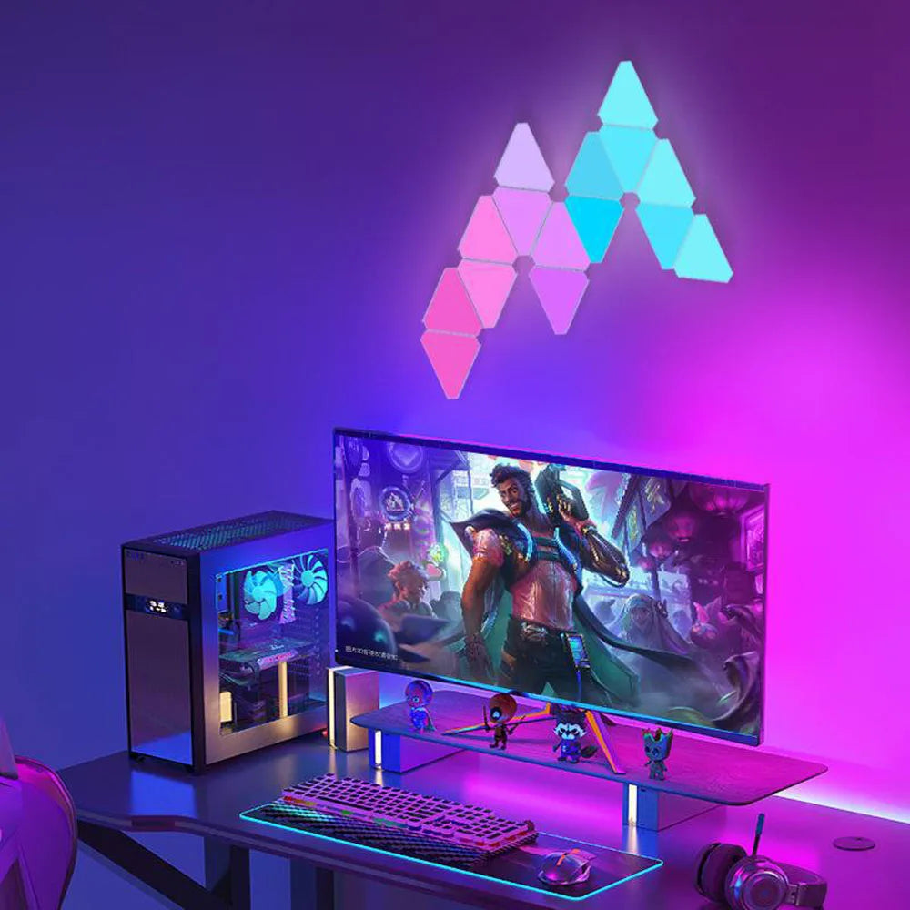 TriLight LED Triangle Gaming Lamp