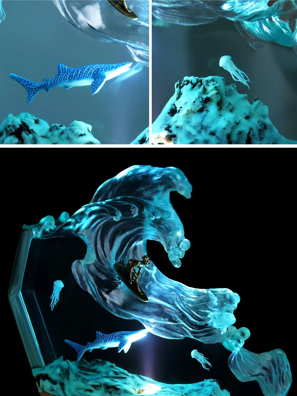 SurfGlow LED Ocean Lamp