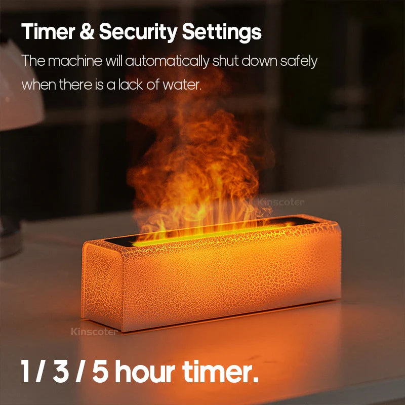 FlameMist Aromatherapy Diffuser & Humidifier